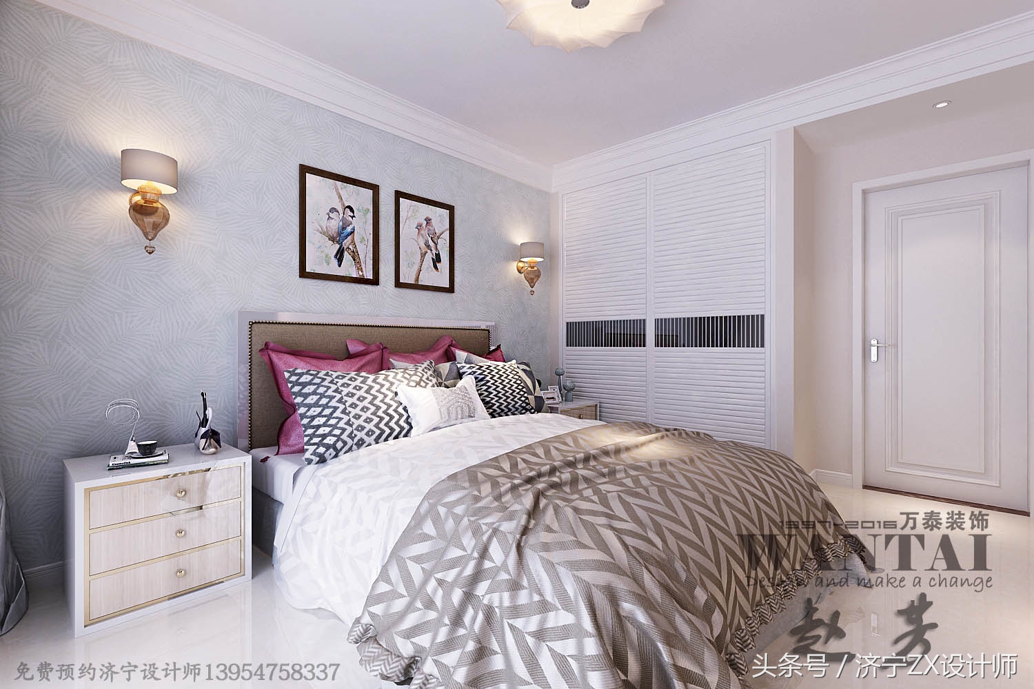 128平现代设计案例,100平现代简约花园设计效果图