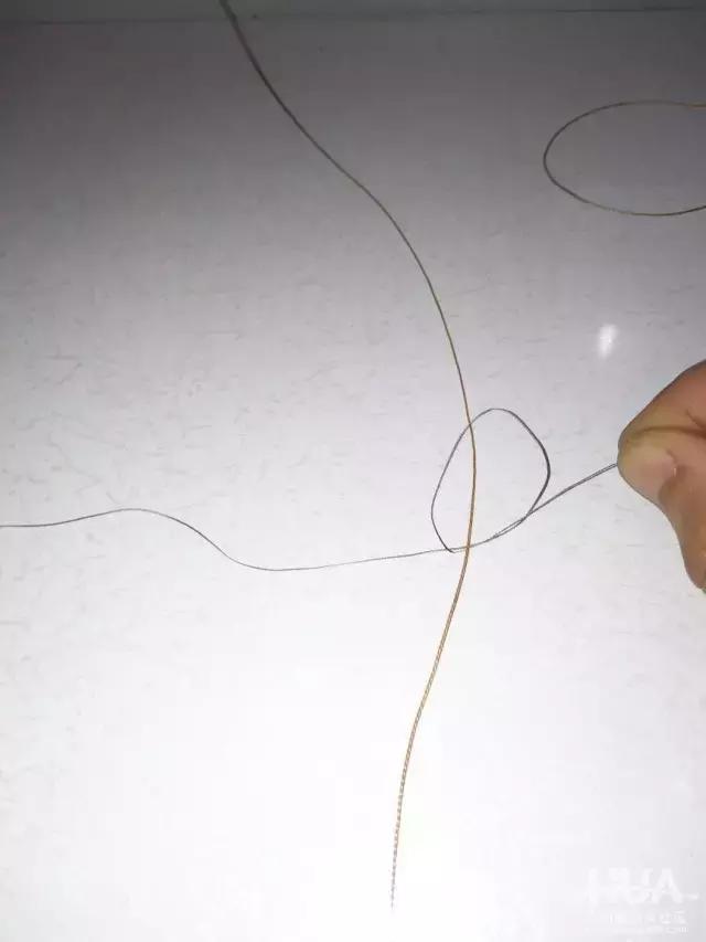 钓上层白条无结串钩绑法,串钩钩子切线了怎么绑