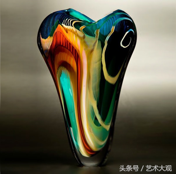 各种艺术玻璃颜色效果图大全,高端玻璃工艺品图片大全