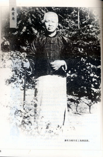 康有为广艺双辑内容,康有为董其昌