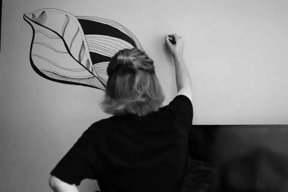 成都资深壁画艺术家——淼淼