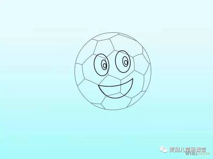 足球的画法和技巧,足球各种画法