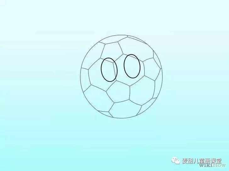 足球的画法和技巧,足球各种画法