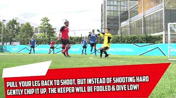 足球九宫格射门技巧,趣味足球射门技巧