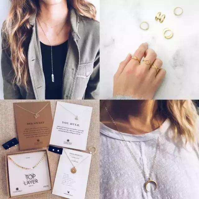 平价又不掉色的小众首饰,小众黑暗风首饰推荐平价