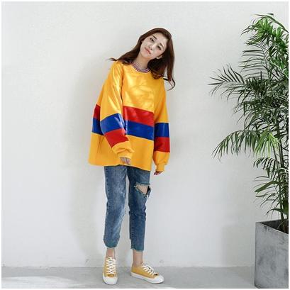 胖妹妹蝙蝠袖搭哈伦裤上衣女新款,宽松遮肉显瘦哈伦裤