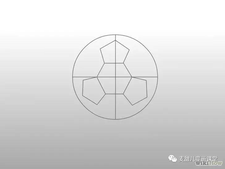 关于足球的画法,足球的画法和技巧