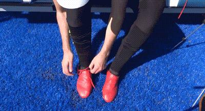 战靴怎么把鞋带系在里面,球鞋怎么绑鞋带好看