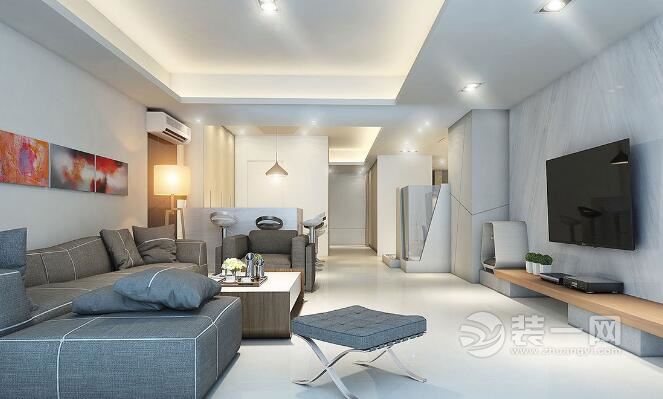 开放式厨房豪华装修,成都别墅厨房现代风格设计装修