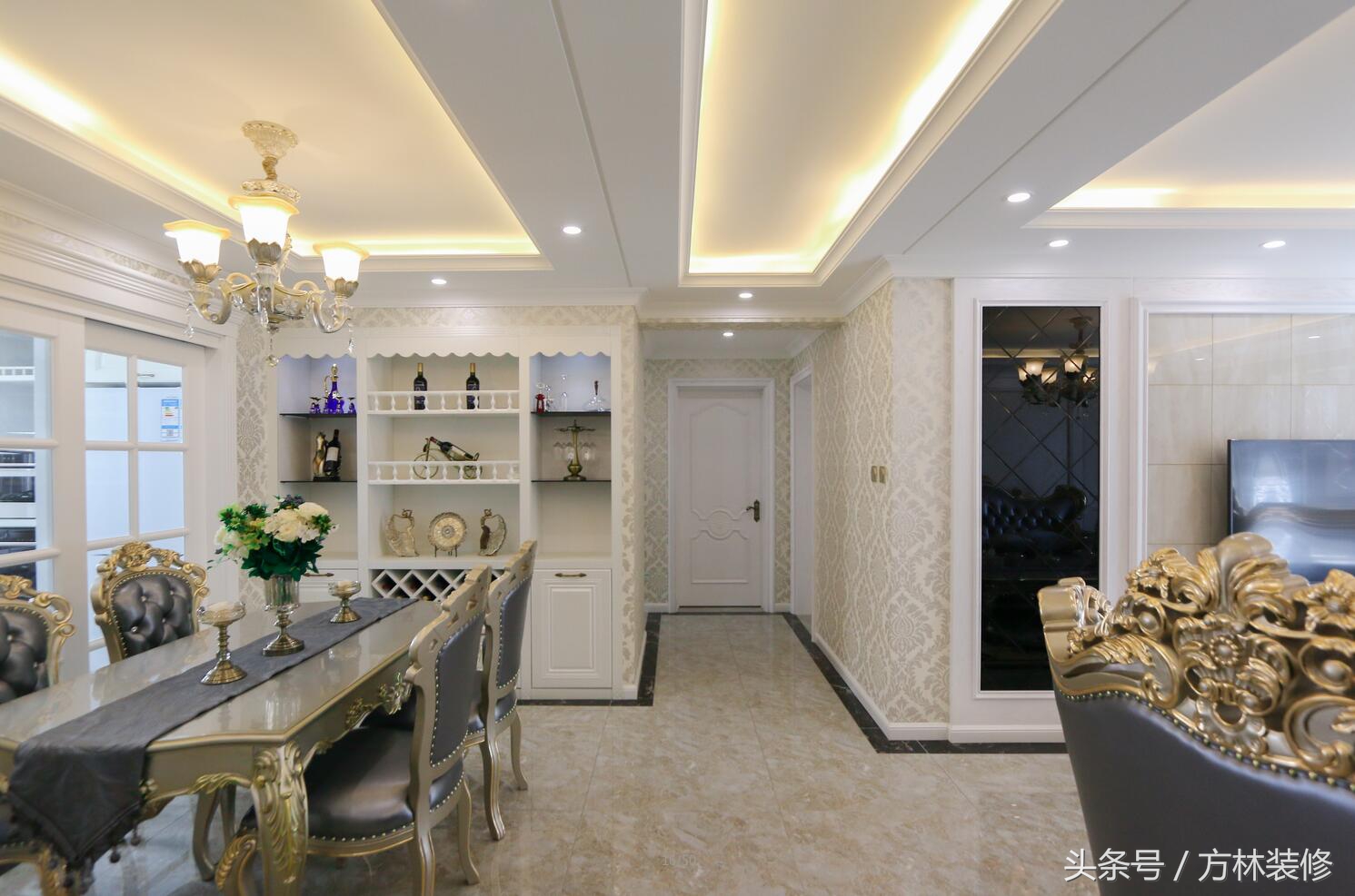 沈阳方林装修样板间效果图,沈阳方林装修改造