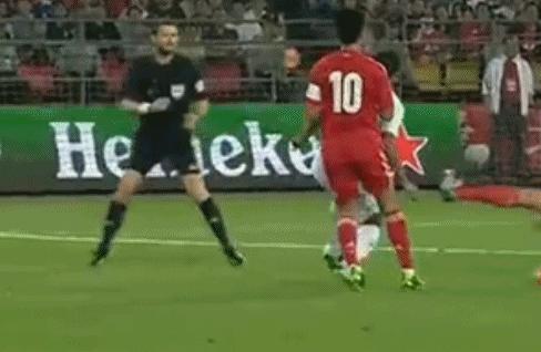 盘点中超赛程奇葩犯规,中超四大恶人名场面