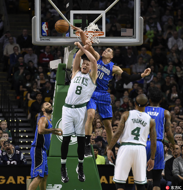凯尔特人险胜魔术施罗德,40分勇士力克魔术