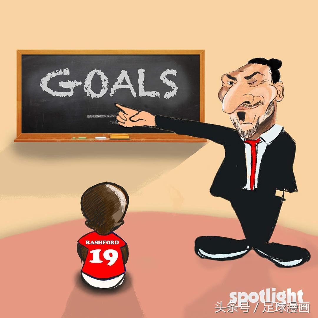 足球漫画：和平使者曼联的第9场平局与伊布的鼻子