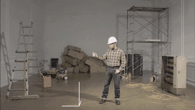 工友们注意了，以后搞测量的时候躺着就行