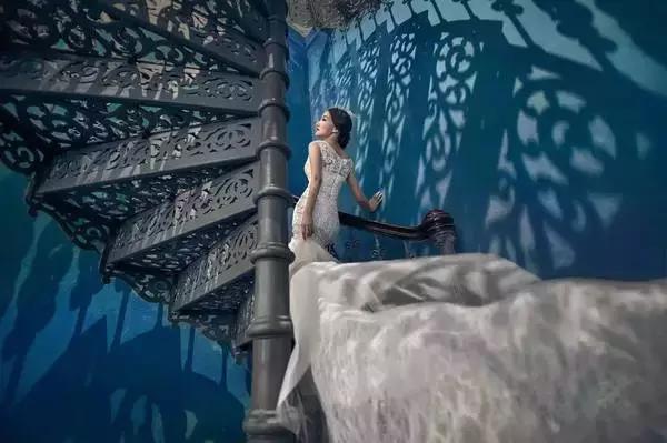 国外创意婚纱摄影作品,激发摄影师灵感的创意婚纱照