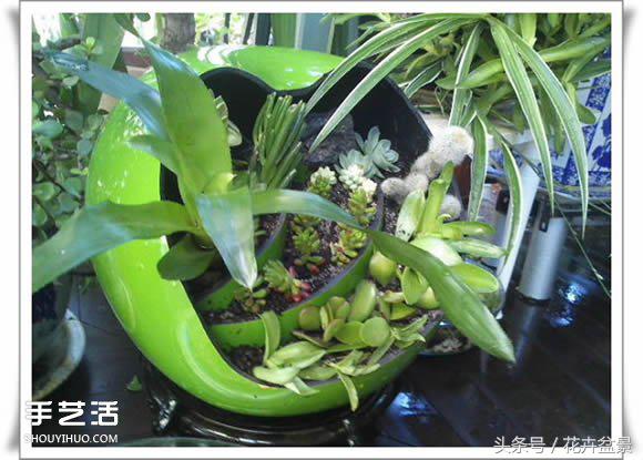 废旧物品盆景手工制作大全,创意手工盆景diy制作