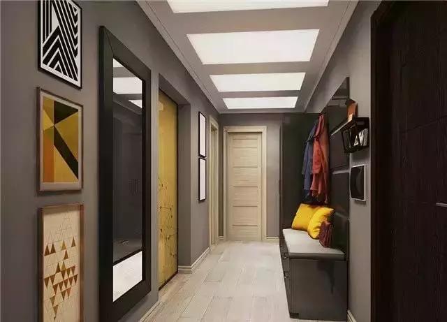 换鞋在门外好还是在玄关里好,入户玄关坐着换鞋对着门是否好