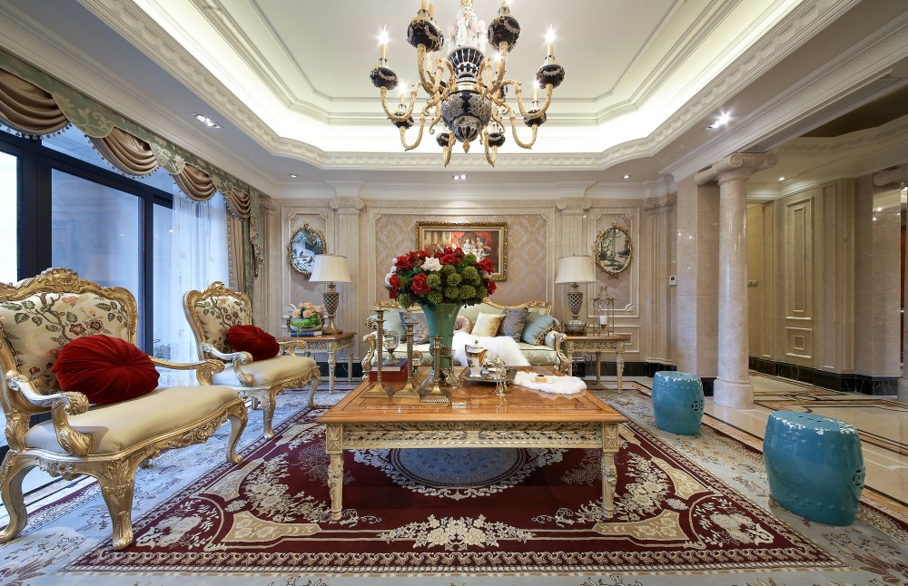 300多平农村豪宅装修视频,国外大气磅礴的美式风豪宅