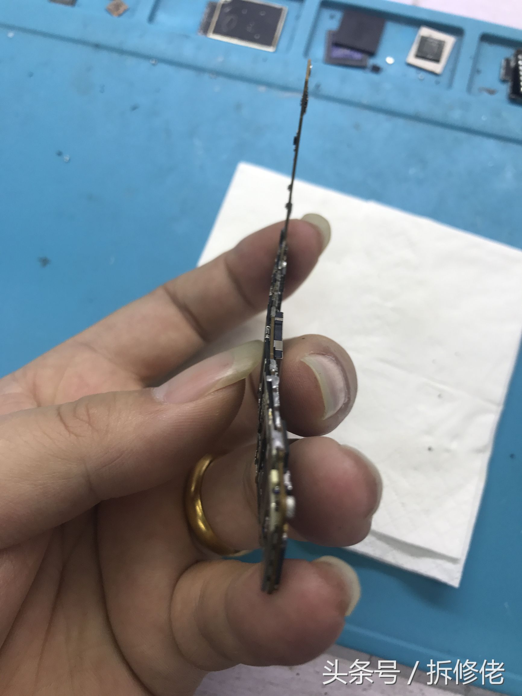 6s搬主板教程,苹果主板变形可以维修吗