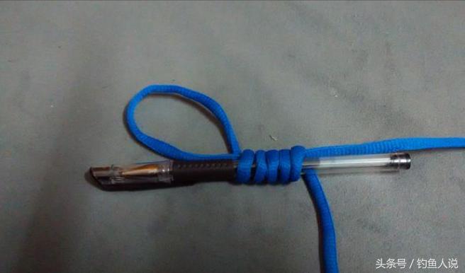 自己绑串钩钓鱼用的串钩教学,串钩钓鱼防缠绕的方法
