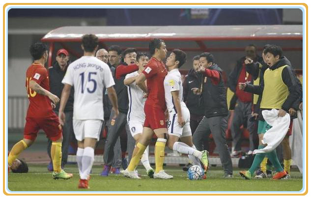 为什么国足vs韩国影响这么大,为什么国足输给韩国球员