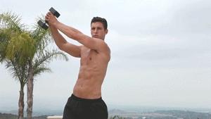 一副哑铃教你在家也能练出好身材,用哑铃在家怎样练出麒麟臂