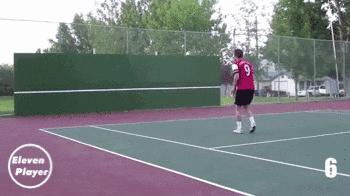 足球爱好者福利：十种练习射门的踢墙方法