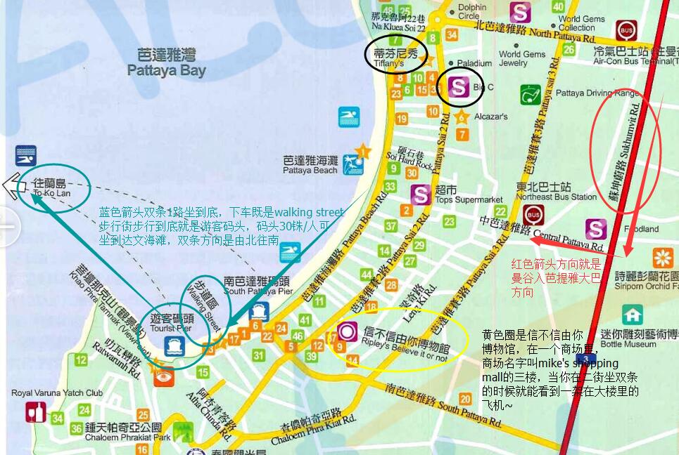 芭提雅旅游攻略自由行,芭提雅玩乐全攻略