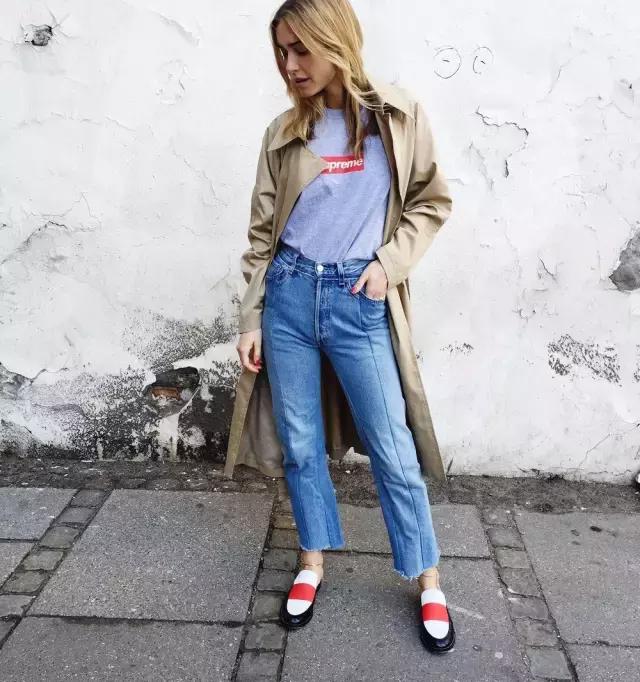 今年t恤怎么穿好看炸了,今年时髦宽松t恤