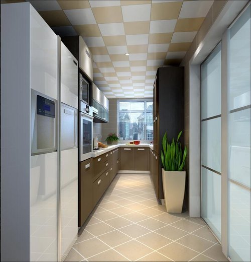 方形一居室小户型装修设计,140平日式轻奢风格装修效果图