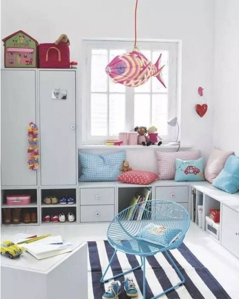 适合孩子读书玩耍的客厅装修风格,在客厅给孩子装个玩耍空间