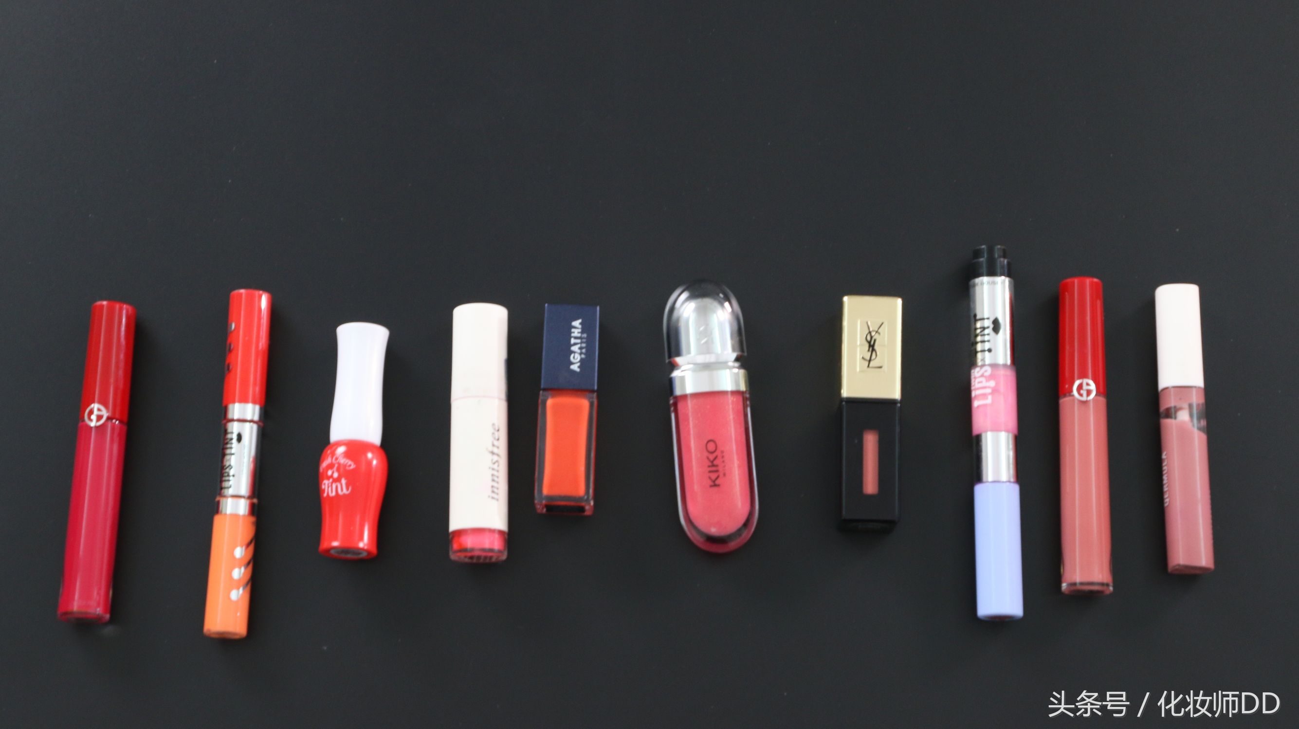 热门大牌唇釉试色小清新,网红如花的直播