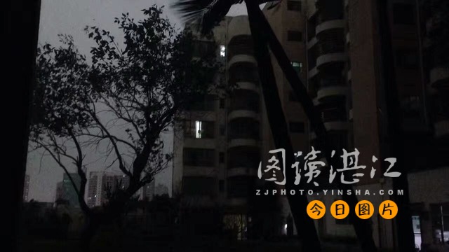 湛江下大暴雨,湛江主城区暴雨