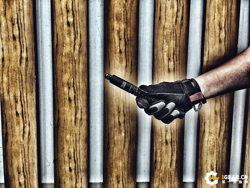 弘安保罗17寸钛合金机械棍,弘安保罗甩棍钛合金