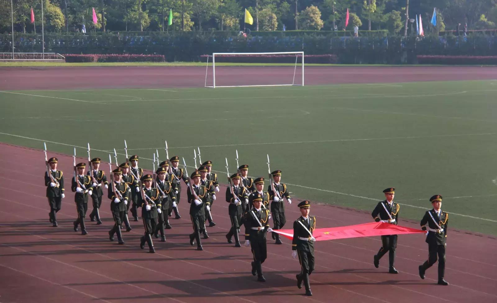 西交大校运会,西南科技大学2019年校运会开幕式