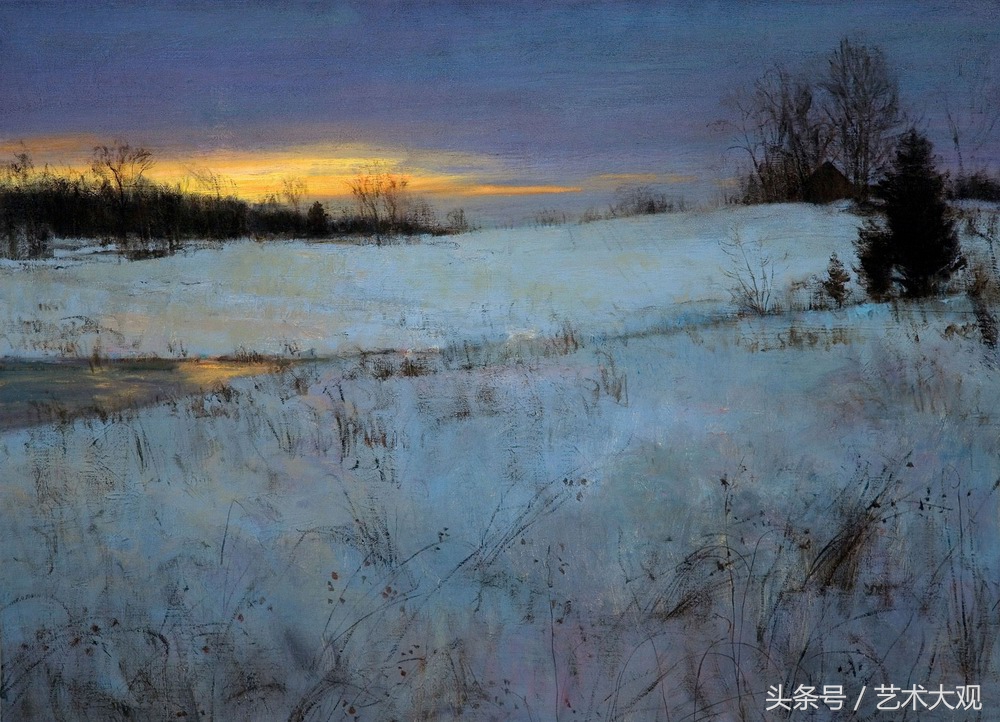 冉茂芹风景小油画写生视频,崔根男风景油画写生视频