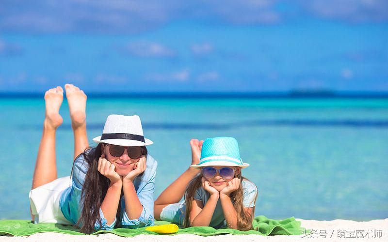 暑期带孩子来沙滩海边亲子游,海边带娃亲子游