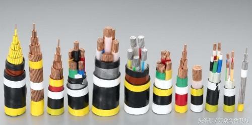 电力电缆的种类有哪几种,电力电缆型号规格大全