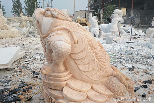 金蟾石雕作用,金蟾石雕图片大全