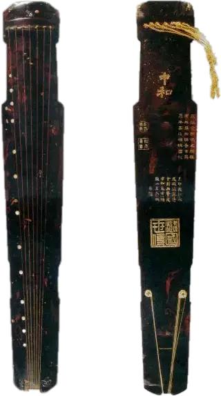 历代古琴的基础知识,中国古琴辨识图