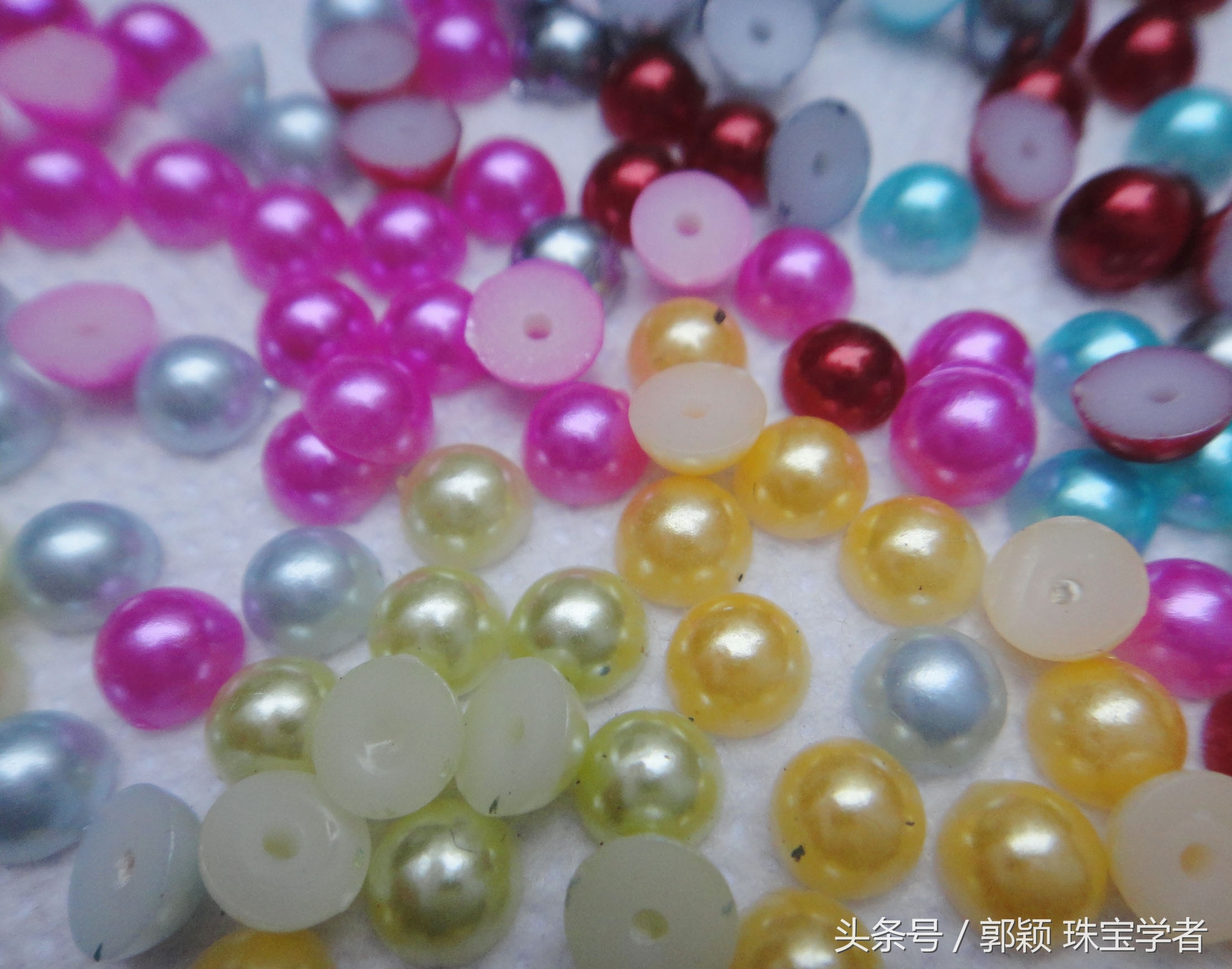 真正的天然珍珠是有什么颜色,天然珍珠是什么样的