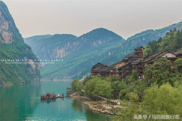 乌江百里画廊景区全景,千里乌江百里画廊古镇