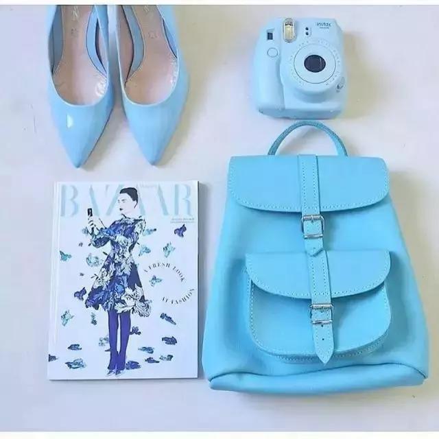 20款好看又实用的女士双肩包推荐,刘雯斜挎休闲包