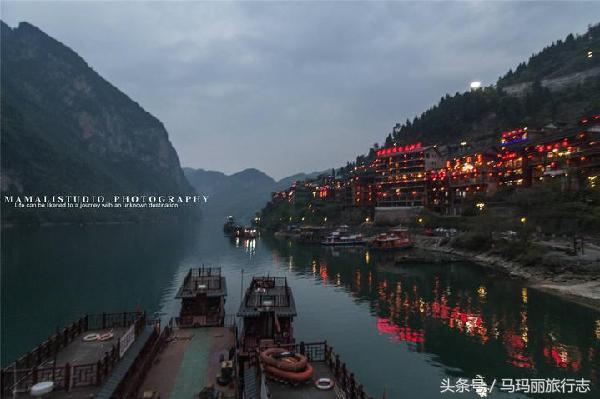 乌江百里画廊景区全景,千里乌江百里画廊古镇