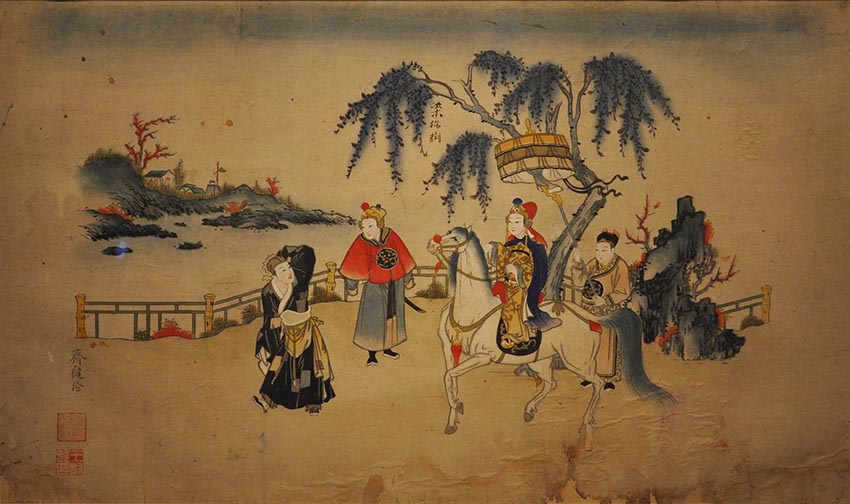 中国民间传统年画总结,中国年画大全民间