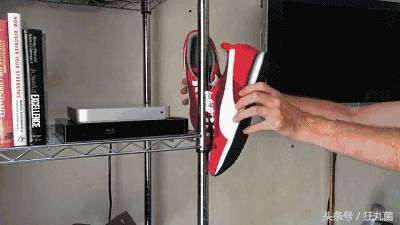 帆布鞋鞋带懒人免系鞋带慢动作,懒人不用解鞋带的鞋子