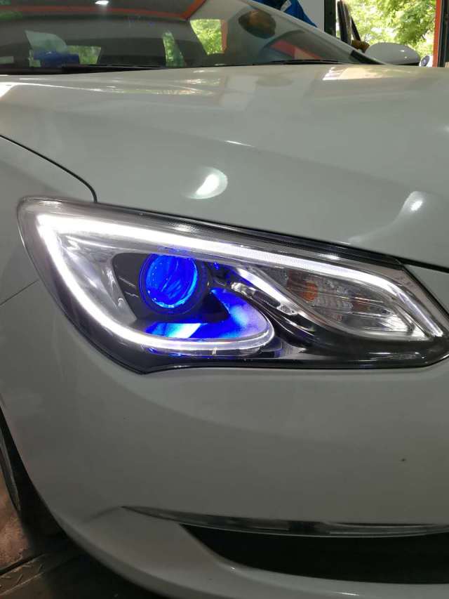 别克英朗2019款1.3t改装灯光,新别克英朗改灯