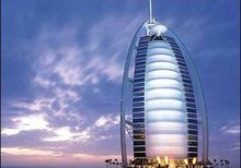 迪拜沙漠风景,迪拜新建筑沙漠之城