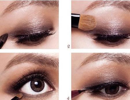 眼影画法万能的眼影搭配,儿童眼影画法舞台妆粉色眼影