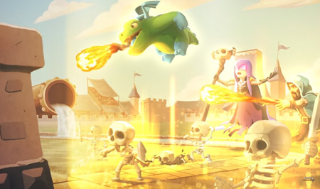 皇室战争克隆法术卡组没有传奇卡,皇室战争中带雷电法术的卡组